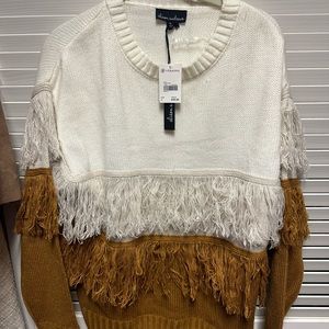 Alison Andrew’s - fringe sweater